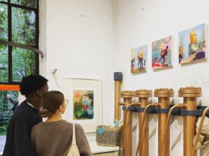 Ausstellung Mai und Oktober Atelier Anke Sebenning
