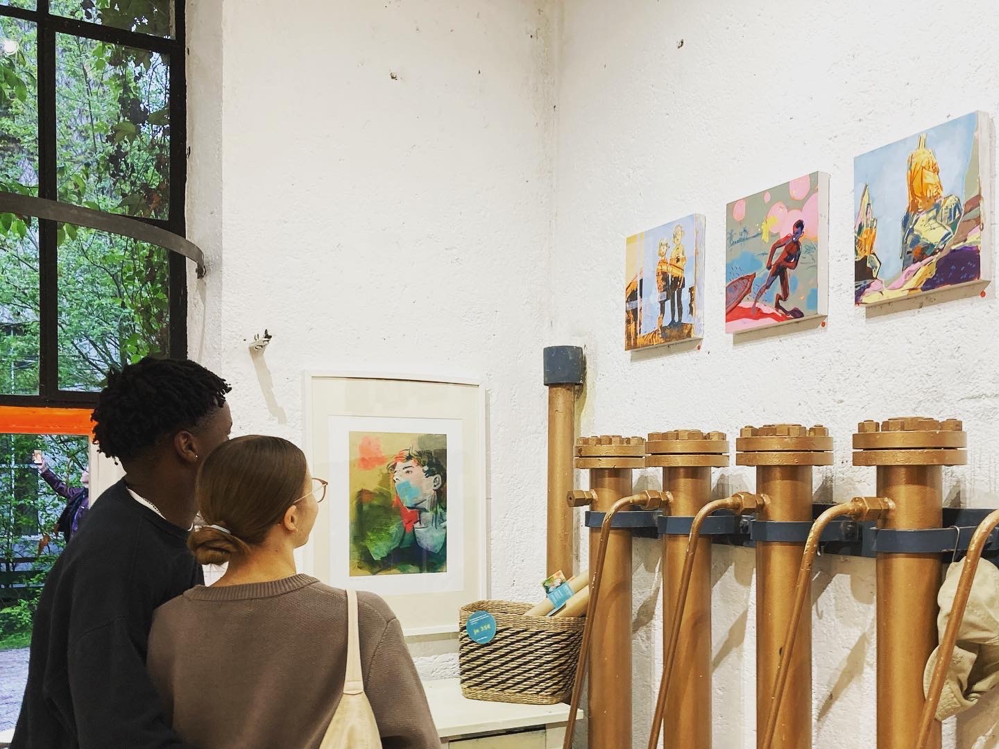 Ausstellung Mai und Oktober Atelier Anke Sebenning