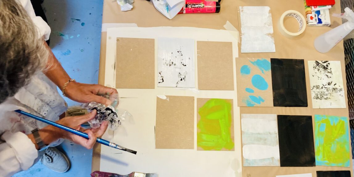 Malkurs im Atelier Anke Sebening