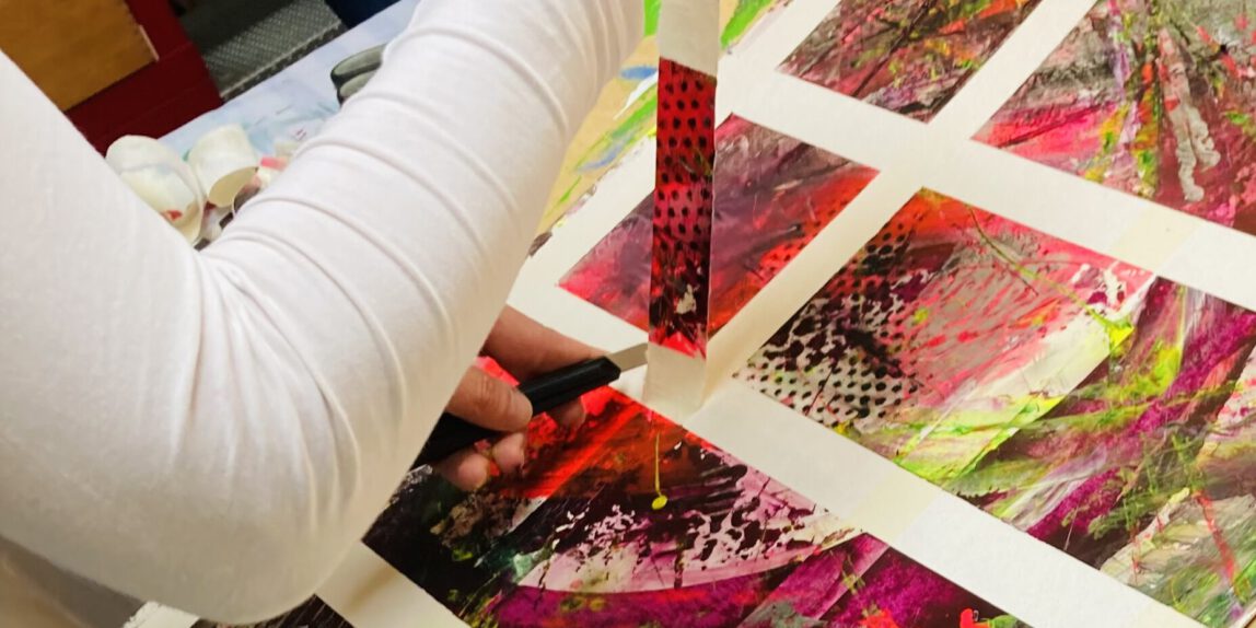 Impression aus dem Atelier Anke Sebening